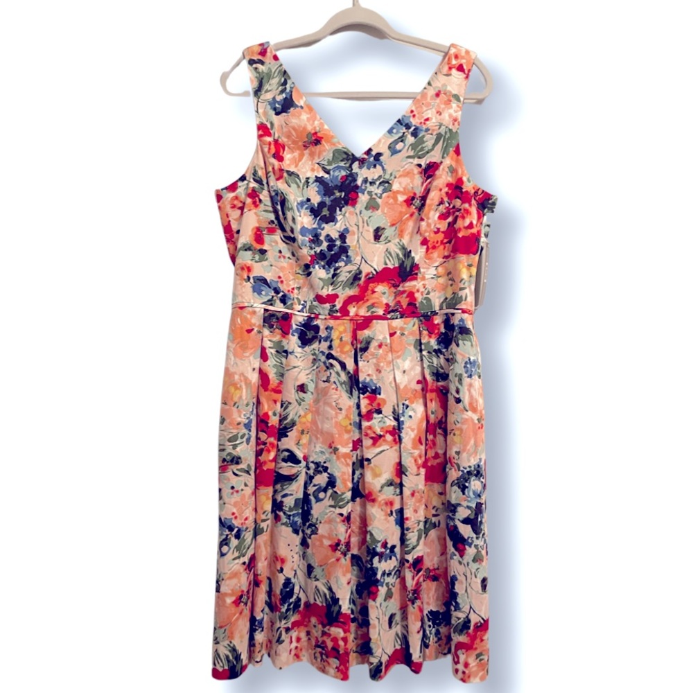 Floral Special Occasion Dress w/ pockets